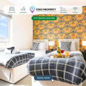 Stylish Canal Side Apartment - City Centre - Free Parking, Balcony, Smart TV, Fast Wifi by Yoko Property
